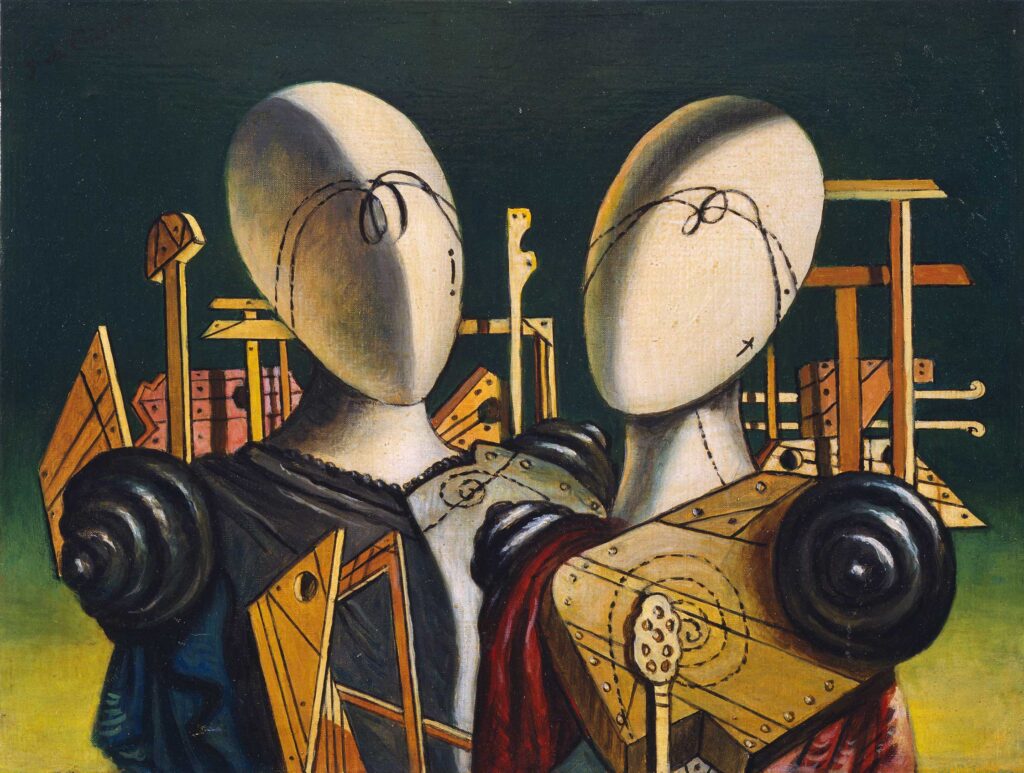 Giorgio de Chirico - Hector and Andromache